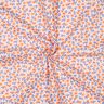 GOTS Popelina bawełniana drobne kwiatuszki | Poppy Fabrics – naturalny/brzoskwiniowopomarańczowy,  thumbnail number 4
