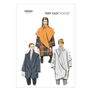 Płaszcz|Kurtka, Vogue 8930 | 42 - 50, 