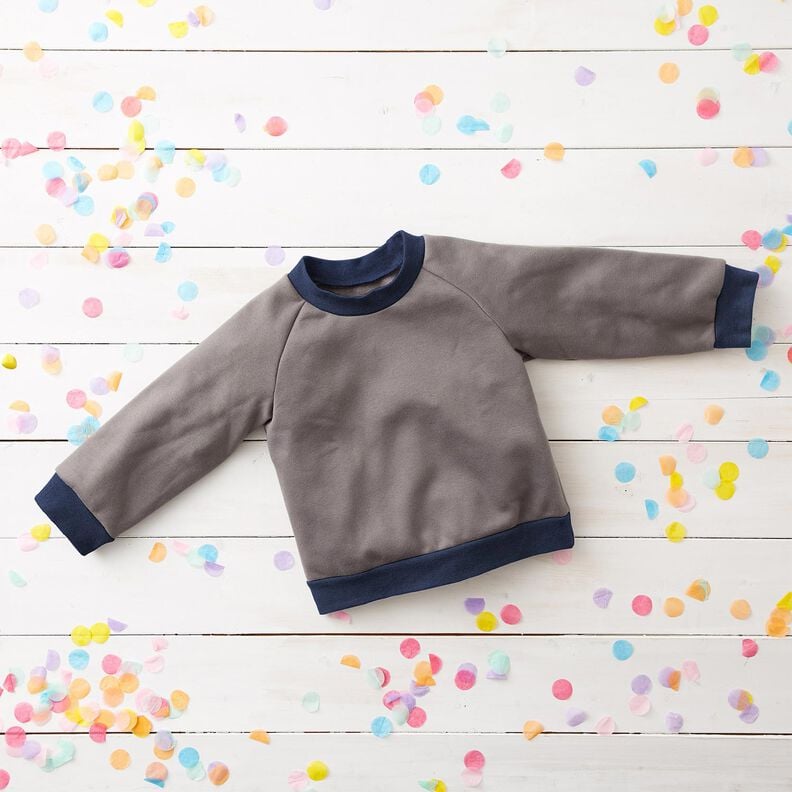 2x2 Dzianina ściągaczowa Jednokol – granat,  image number 7