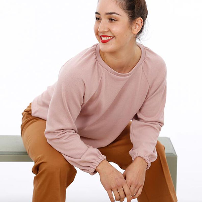 FRAU CAJA – bluza z raglanowymi rękawami zakończonymi gumką, Studio Schnittreif | XS - XXL,  image number 4