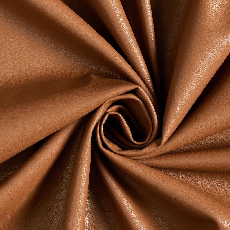 Sztuczna skóra z welurem na lewej stronie  – cynamon,  image number 1
