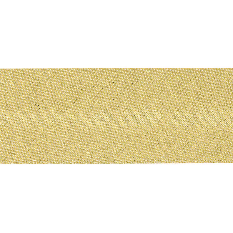 Taśma skośna Metaliczny [30 mm] – złoty metaliczny,  image number 2