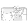 Agrafki do szyny sufitowej click in, 20 szt | Prym,  thumbnail number 5