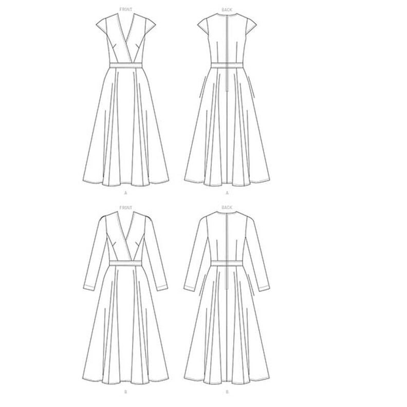 Vestido, Vogue 1672 | 32-40, image number 6