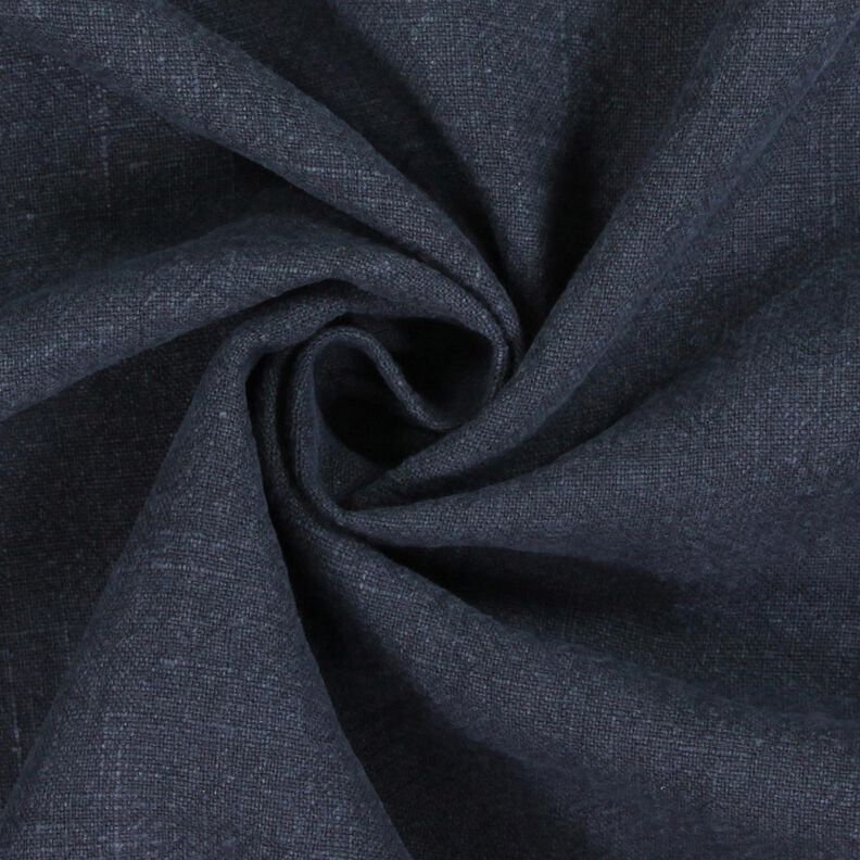Tkanina ramia mix stonewashed, wysoka jakość – ciemnogranatowy,  image number 2