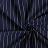 Tkanina na spodnie, stretch w prążki – ciemnogranatowy/biel,  thumbnail number 3