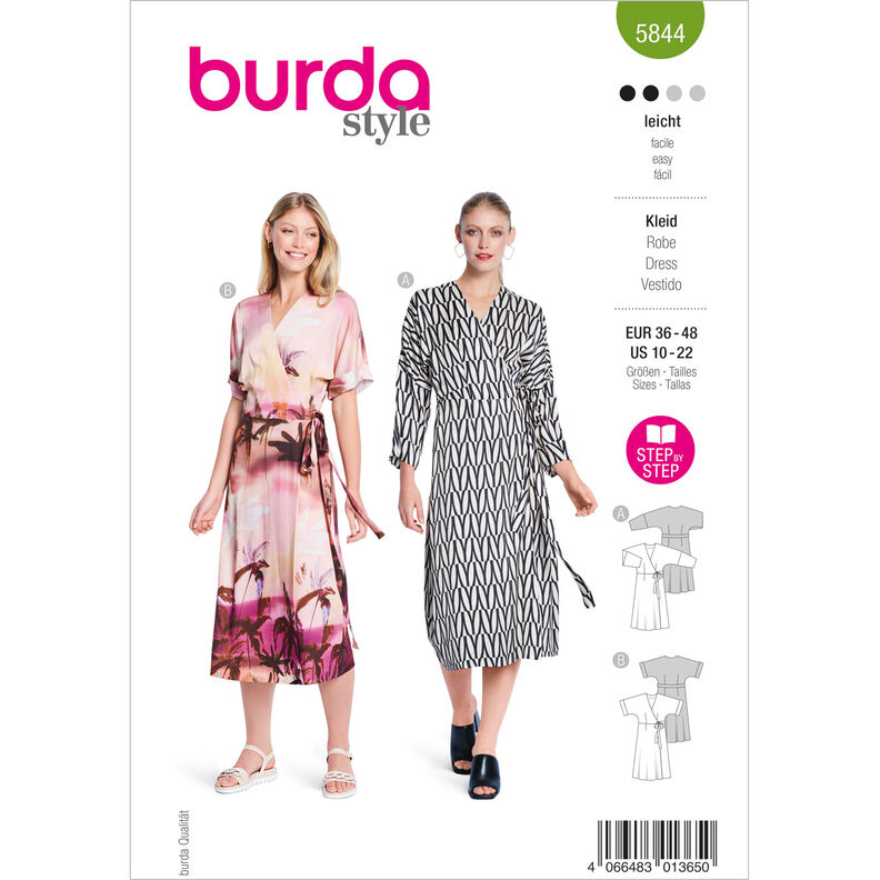 Sukienka | Burda 5844 | 36-48,  image number 1
