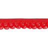 Falbanka elastyczna [15 mm] – czerwień,  thumbnail number 1