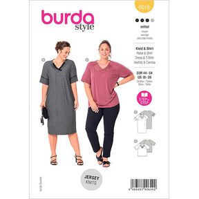Vestido / Bluzka,Burda 6018 | 44 - 54, 