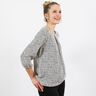 FRAU SUKI – bluzka z kontrafałdą, Studio Schnittreif | XS - XXL,  thumbnail number 3