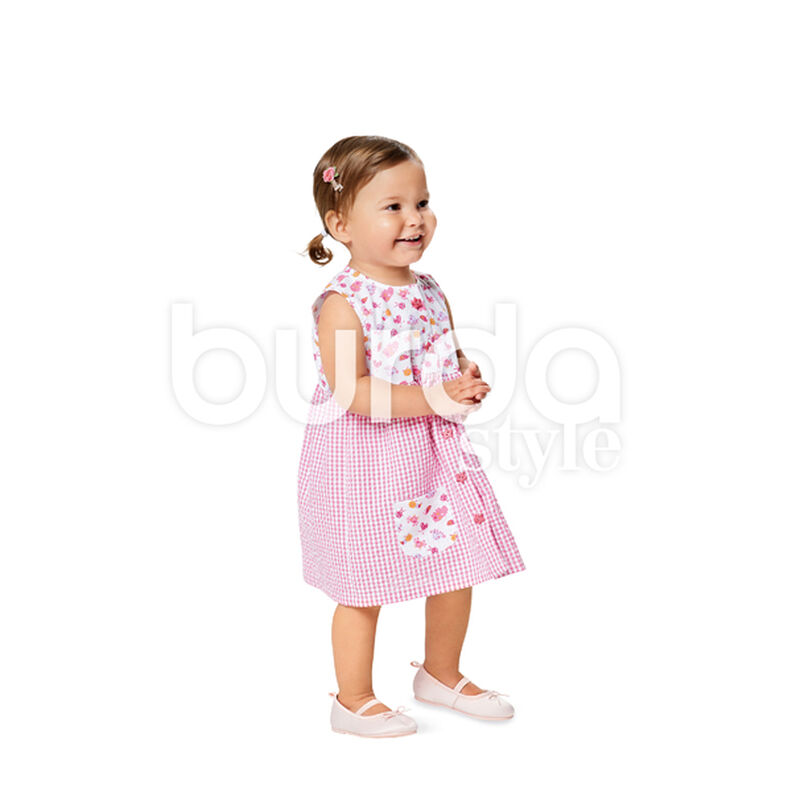 Sukienka niemowlęca / Spodenki, Burda 9357,  image number 2