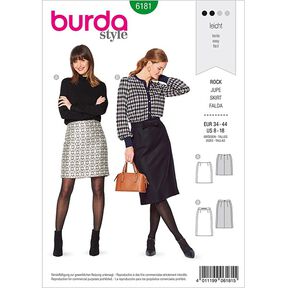 Spódnica, Burda 6181 | 34-44, 