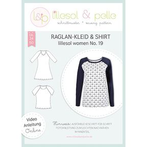 Sukienka i bluzka raglanowa, Lillesol & Pelle No. 19 | 34 - 50, 