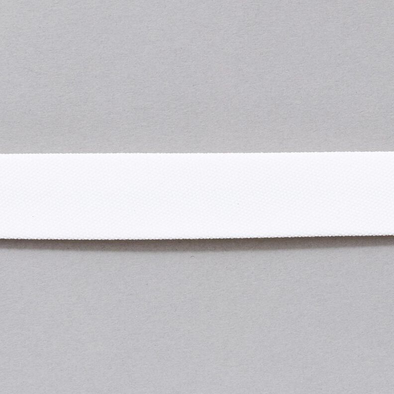 Outdoor Taśma skośna z zakładką [20 mm] – biel,  image number 1