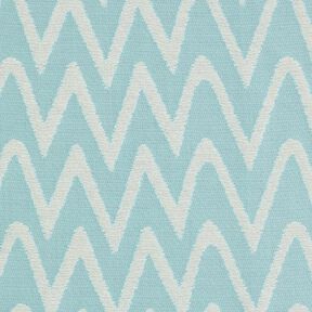 Tkanina outdoor Żakard wzór ikat – błękitny, 