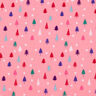 Tkanina bawełniana Popelina minichoinki – pink/biel,  thumbnail number 1