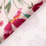 Tkanin dekoracyjna Diagonal bawełniany wiosenne kwiaty – różowy/malinowy,  thumbnail number 4