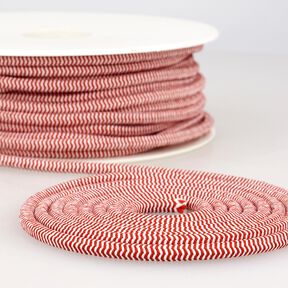 Outdoor Sznurek gumkowy [Ø 5 mm] – czerwień/biel, 