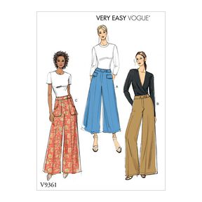 Spodnie, Vogue 9361 | 32-40, 