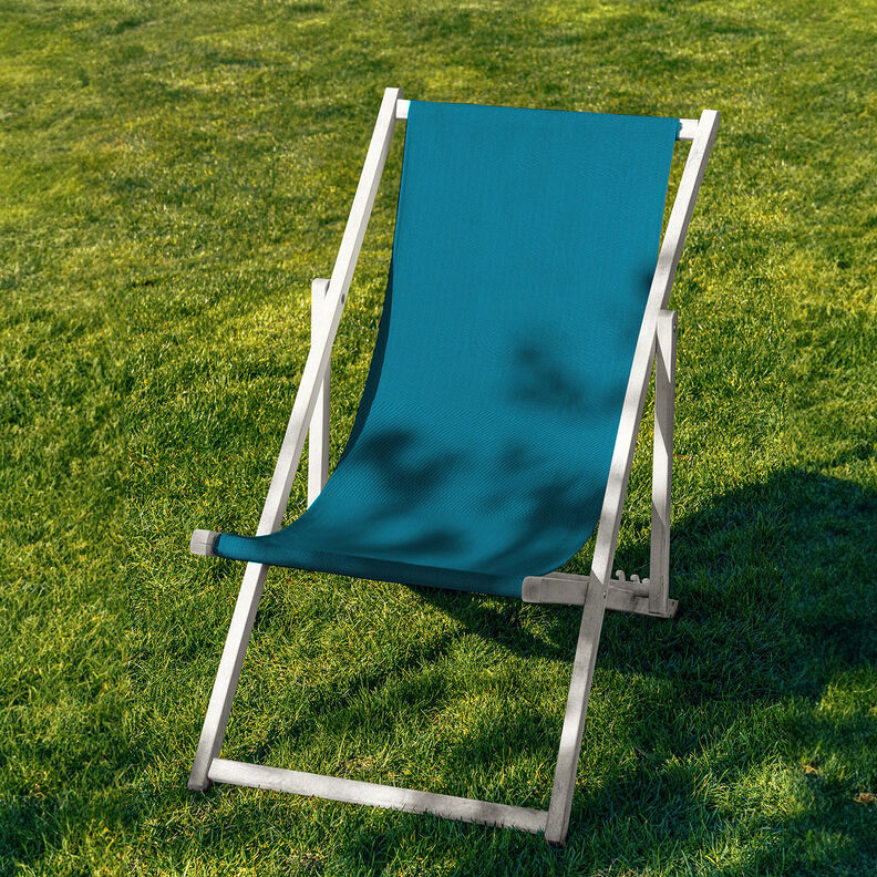 Outdoor Tkanina na leżaki Jednokol 44 cm – petrol,  image number 4