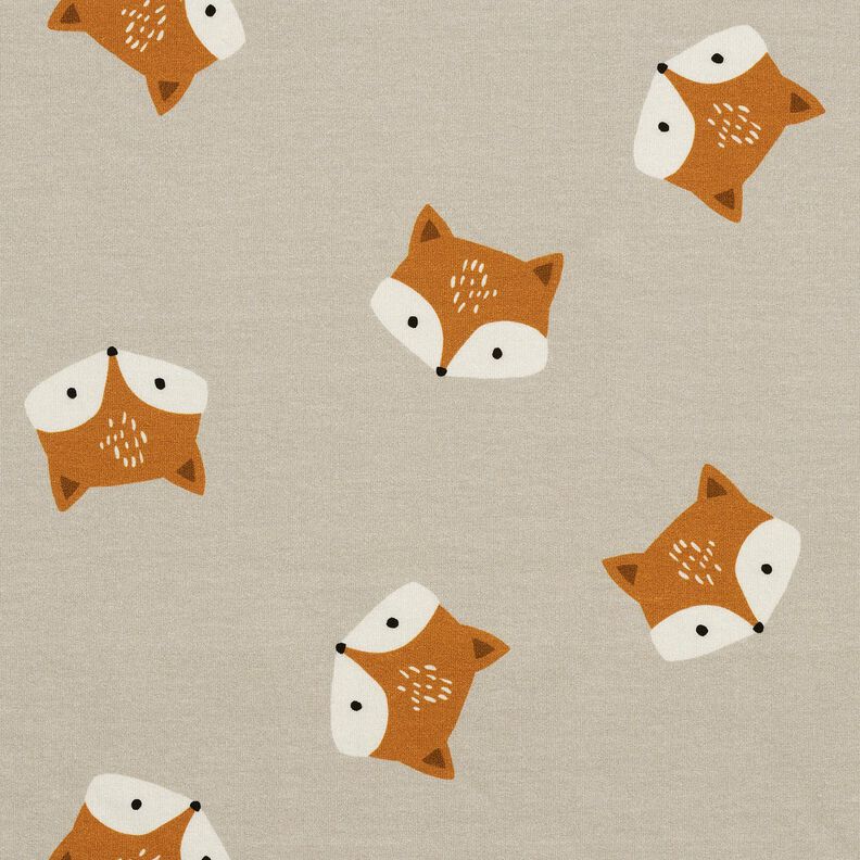 French Terry ma?y lis – srebrnoszary,  image number 1