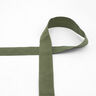 Lamówka elastyczna (guma łamana) matowa [20 mm] – khaki,  thumbnail number 1