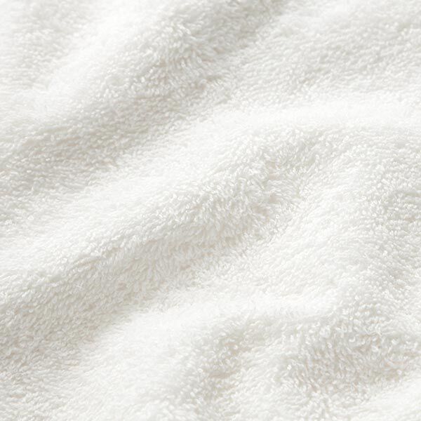 Tkanina frotte – mleczna biel,  image number 3