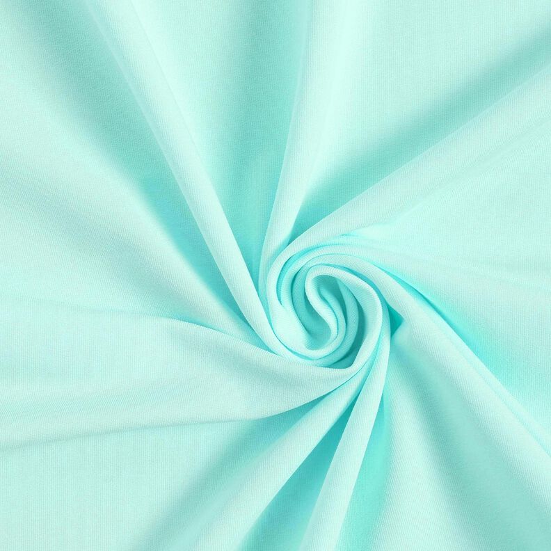 Lekka dresówka pętelkowa french terry jednokol. – lodowy niebieski,  image number 1