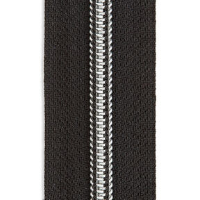 Zamek błyskawiczny na metry [5 mm] Metal | Prym – czerń, 