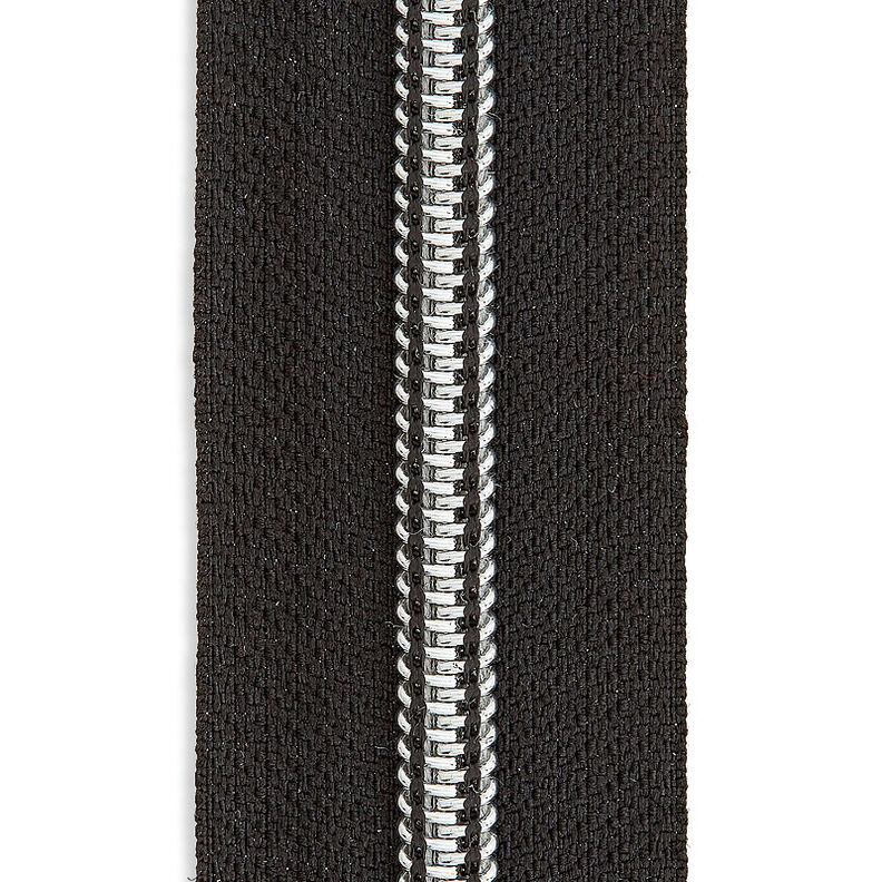 Zamek błyskawiczny na metry [5 mm] Metal | Prym – czerń,  image number 1