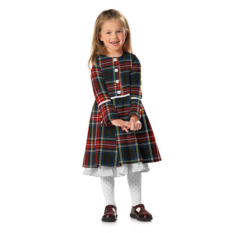 Szkocka krata Tartan kratka duża – czerń,  image number 6