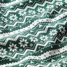 Tkanina bawełniana Popelina wzór norweski – zielony jodłowy,  thumbnail number 2