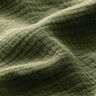 Muślin / Tkanina double crinkle – oliwka,  thumbnail number 5