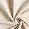Tkanina meblowa żakardowa, abstrakcyjny duży wzór panterki – krem/beż,  thumbnail number 3