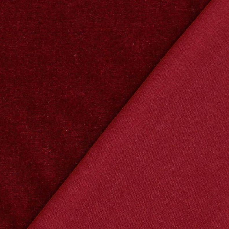 Aksamit ze streczem czerwień karminowa,  image number 3