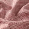 Mieszanka bawełny w kratę glencheck – biel/burgund,  thumbnail number 2