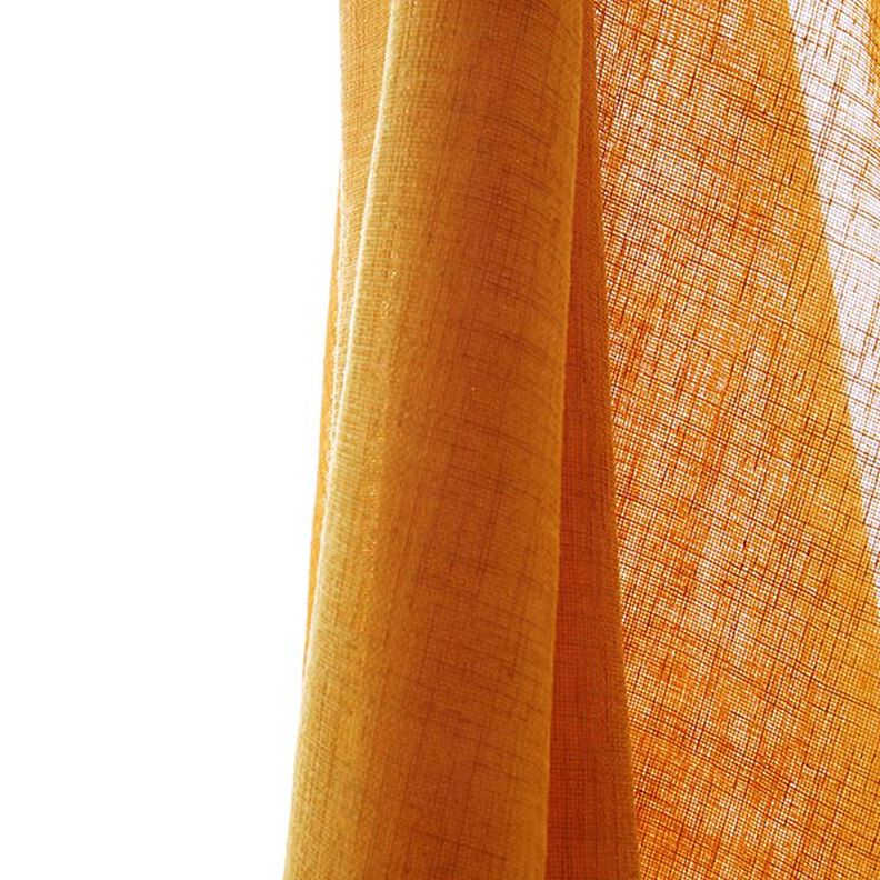Tkanina na firany woal Ibiza 295 cm – żółty curry,  image number 4