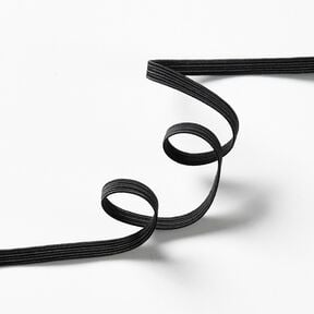 Taśma gumkowa [10 m | 5 mm] – czerń, 