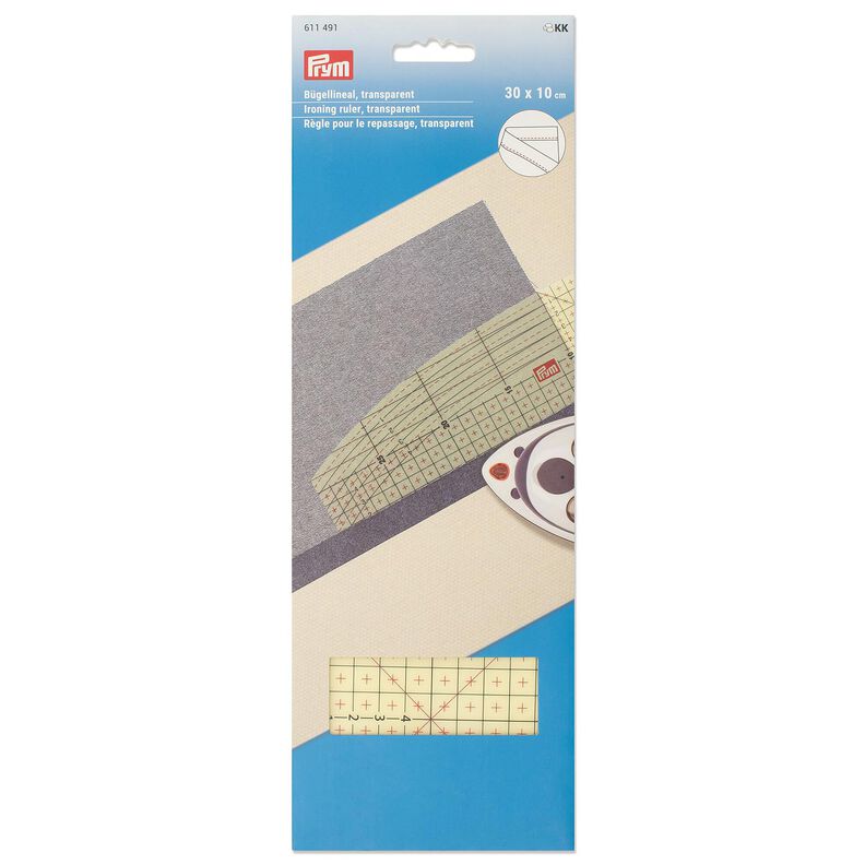 Linijka do prasowania [30 x 10 cm] | Prym – przezroczysty,  image number 3