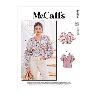 Blusa, McCall´s 8220 | 32-40, 