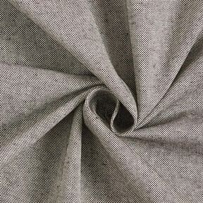 Tkanina dekoracyjna half panama chambray z recyklingu – czerń/biel, 