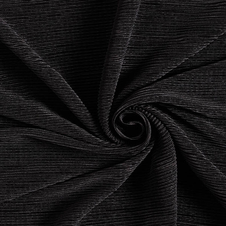tkaniny plisowane Jednokol – czerń,  image number 1