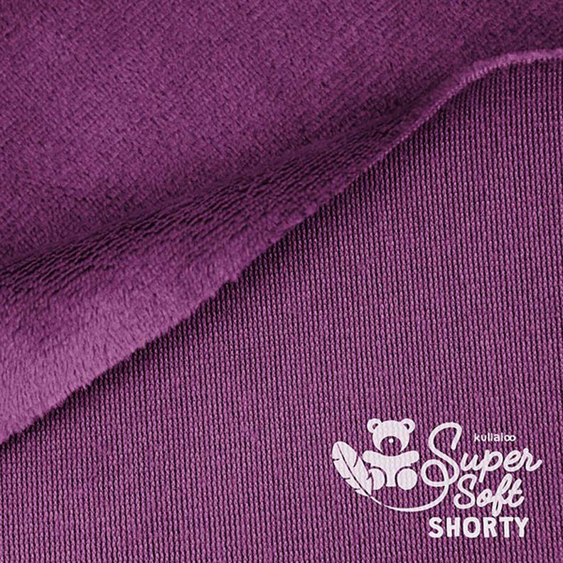 Plusz SHORTY [1 m x 0,75 m | runo: 1,5 mm] - bakłażan | Kullaloo,  image number 3