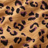 Muślin / Tkanina double crinkle panterka – stare złoto/czerwona lilia,  thumbnail number 2