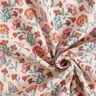 Muślin / Tkanina double crinkle ukwiecona łąka | Poppy Fabrics – różowy,  thumbnail number 3