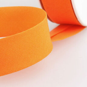 Taśma skośna Polycotton [20 mm] – pomarańcza, 