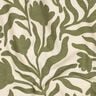 Dzianina dresowa drapana niebielona kwiaty | Poppy Fabrics – krem/khaki,  thumbnail number 2