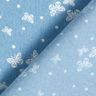 Chambray kropki i motyle – jasnoniebieski/mleczna biel,  thumbnail number 4