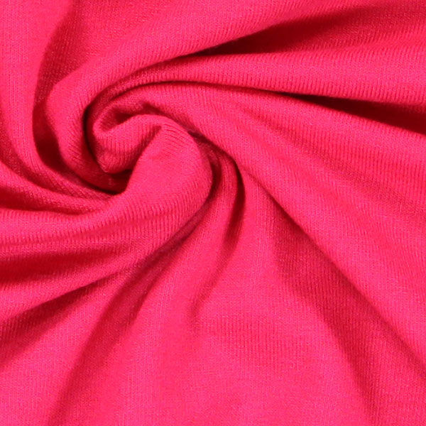 Dżersej wiskozowy Średni – hot pink,  image number 2
