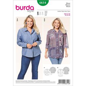 Bluzka, Burda 6614, 